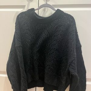 Women’s Black Knit Sweater